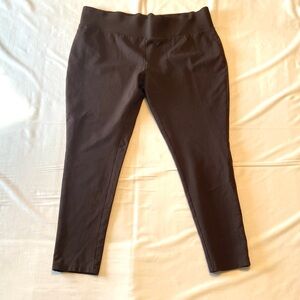 Philosophy Espresso Pull On Stretch Skinny Pants Leggings Women's Size XXL